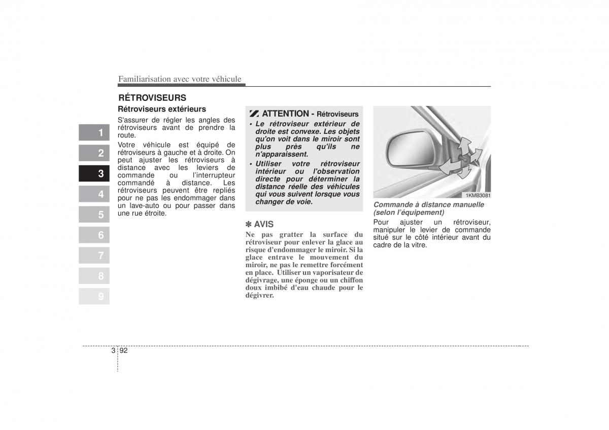 KIA Sportage II 2 manuel du proprietaire / page 101
