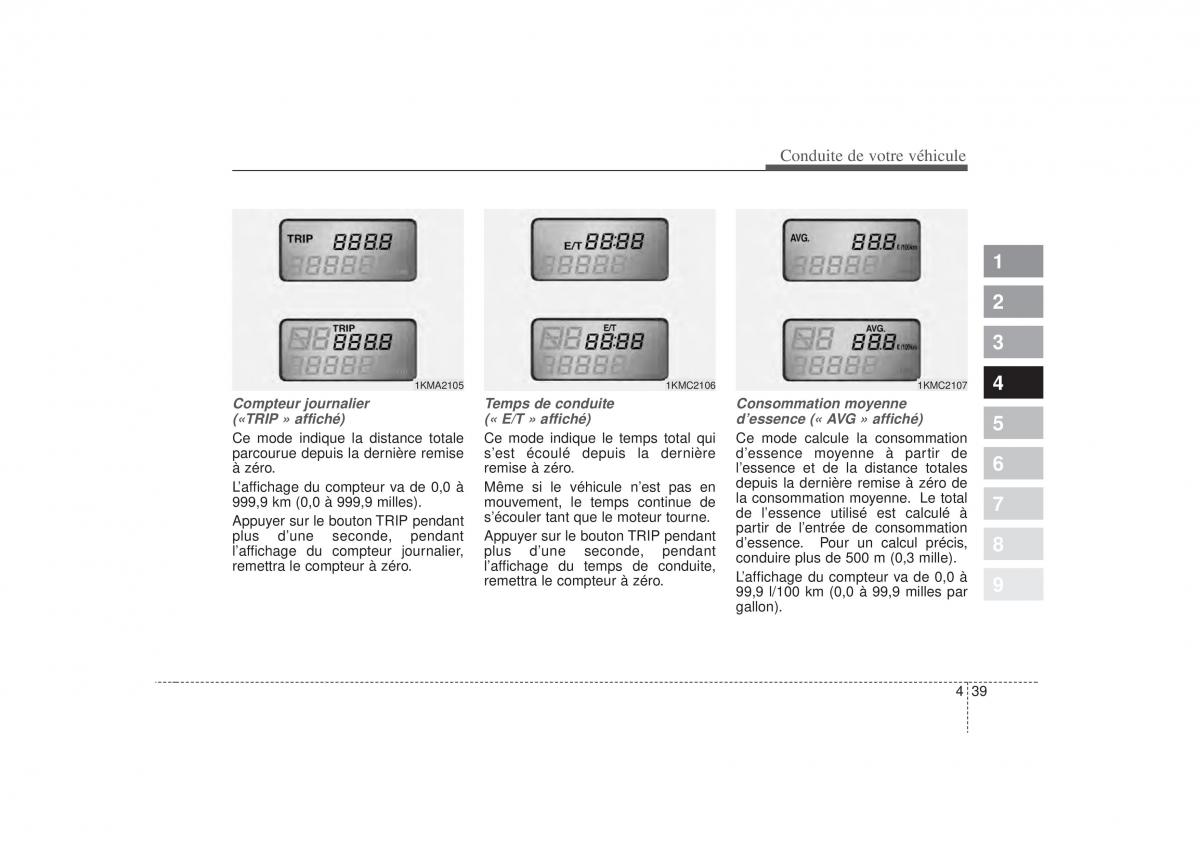 KIA Sportage II 2 manuel du proprietaire / page 199