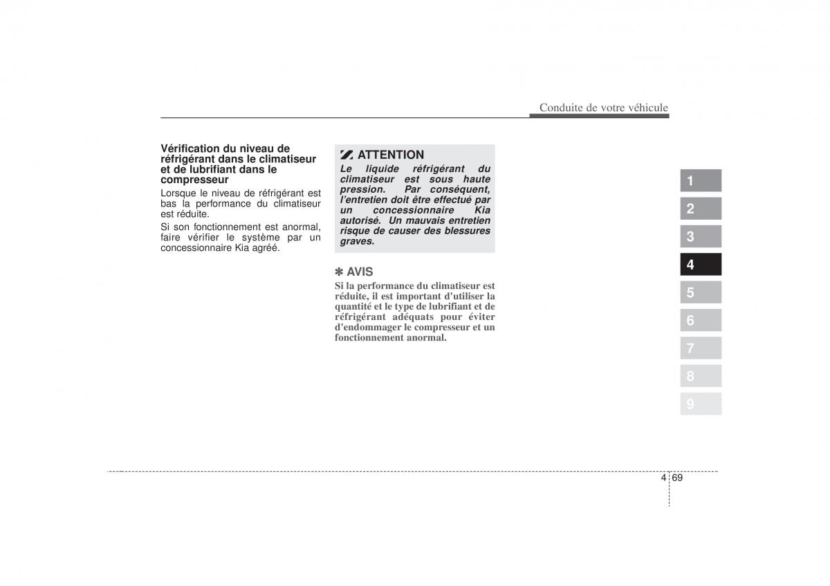 KIA Sportage II 2 manuel du proprietaire / page 229