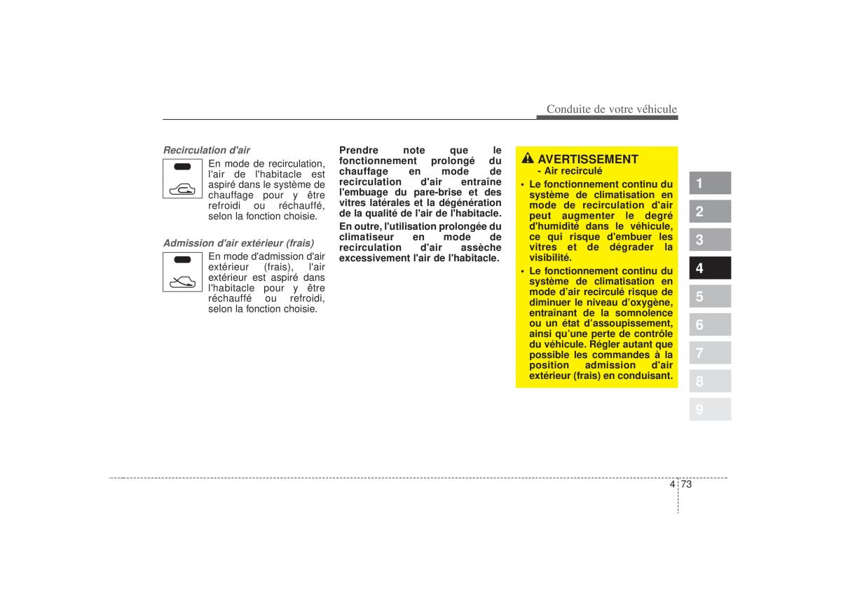 KIA Sportage II 2 manuel du proprietaire / page 233