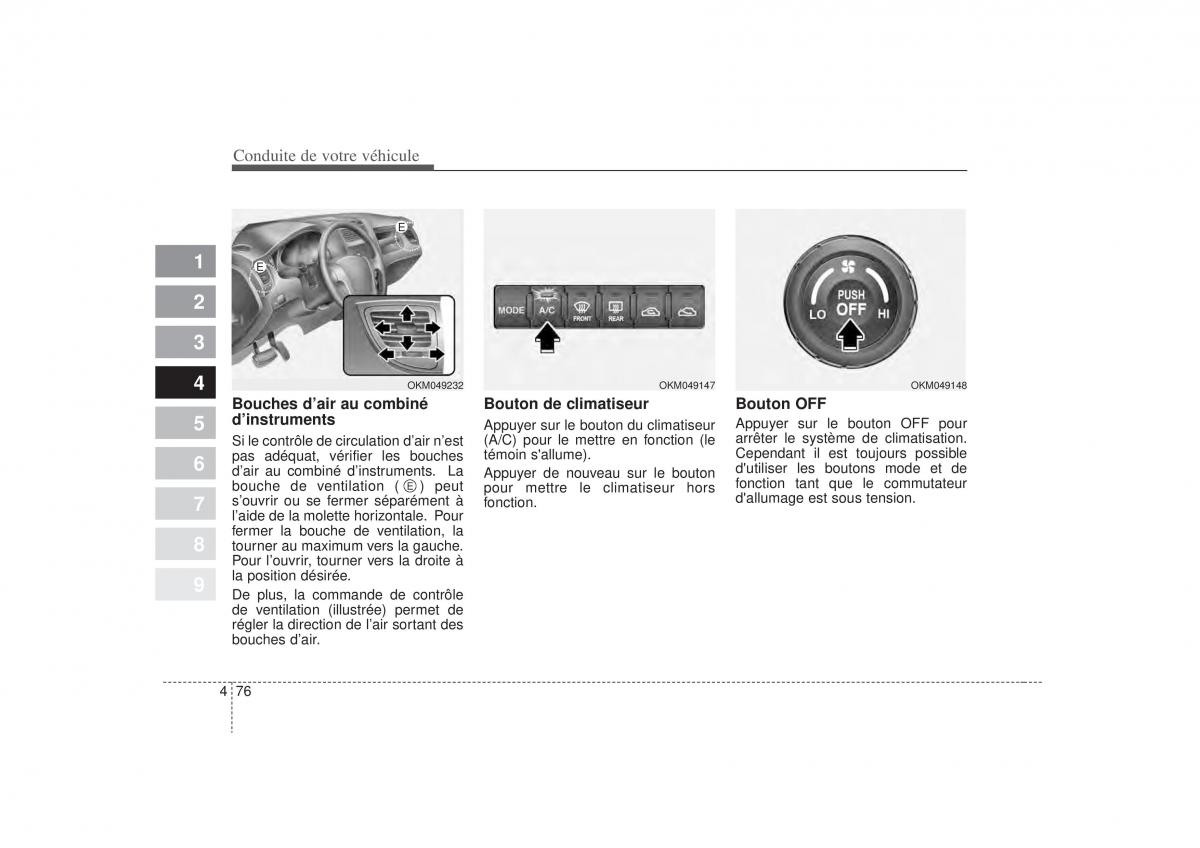 KIA Sportage II 2 manuel du proprietaire / page 236