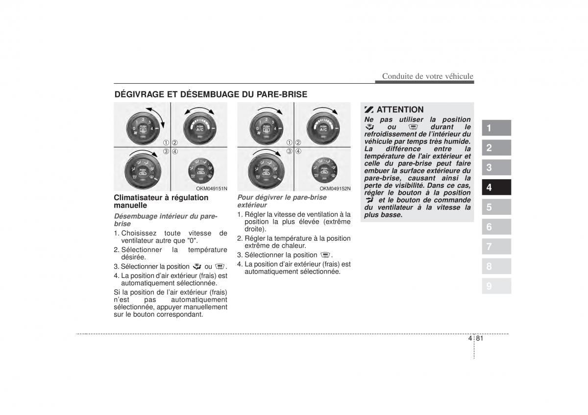 KIA Sportage II 2 manuel du proprietaire / page 241