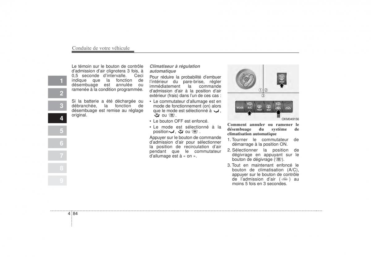 KIA Sportage II 2 manuel du proprietaire / page 244