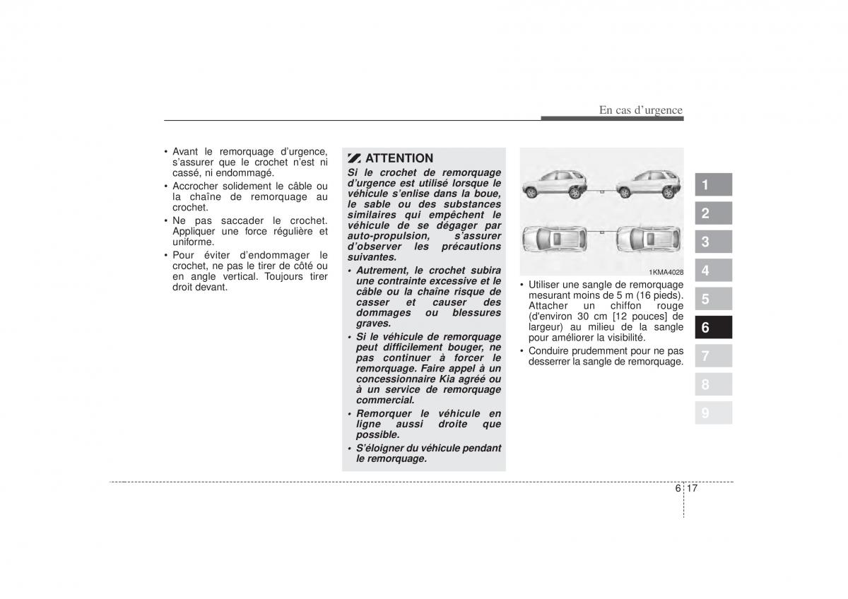 KIA Sportage II 2 manuel du proprietaire / page 313