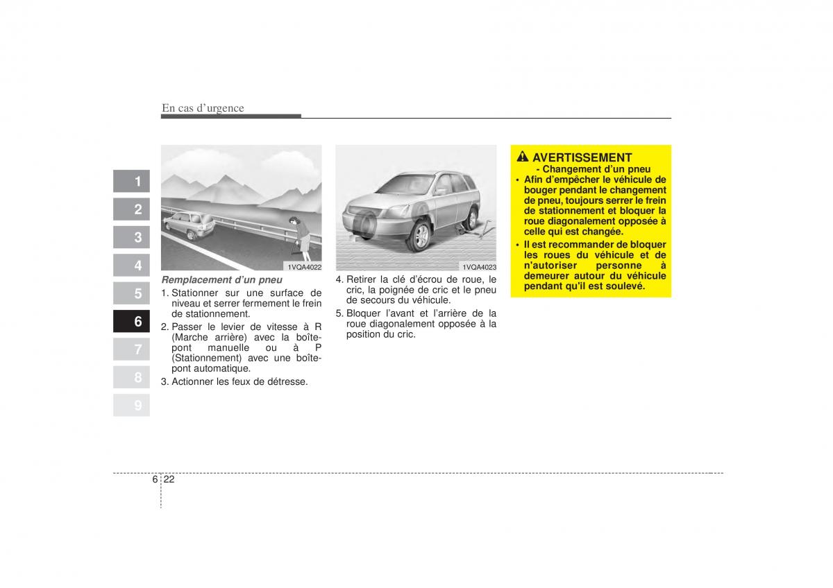 KIA Sportage II 2 manuel du proprietaire / page 318