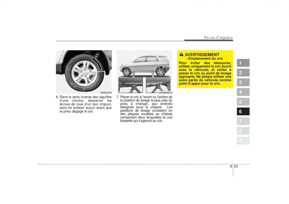 KIA Sportage II 2 manuel du proprietaire / page 319