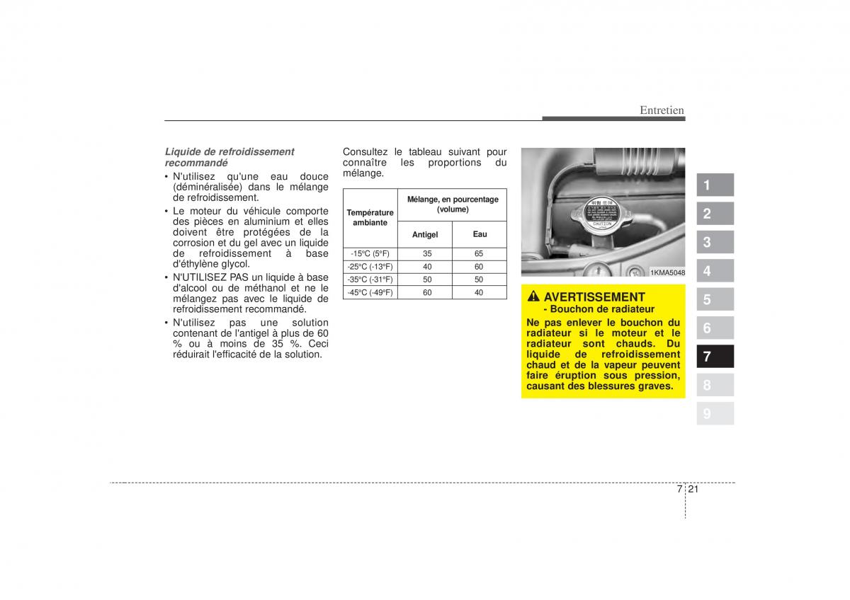 KIA Sportage II 2 manuel du proprietaire / page 342