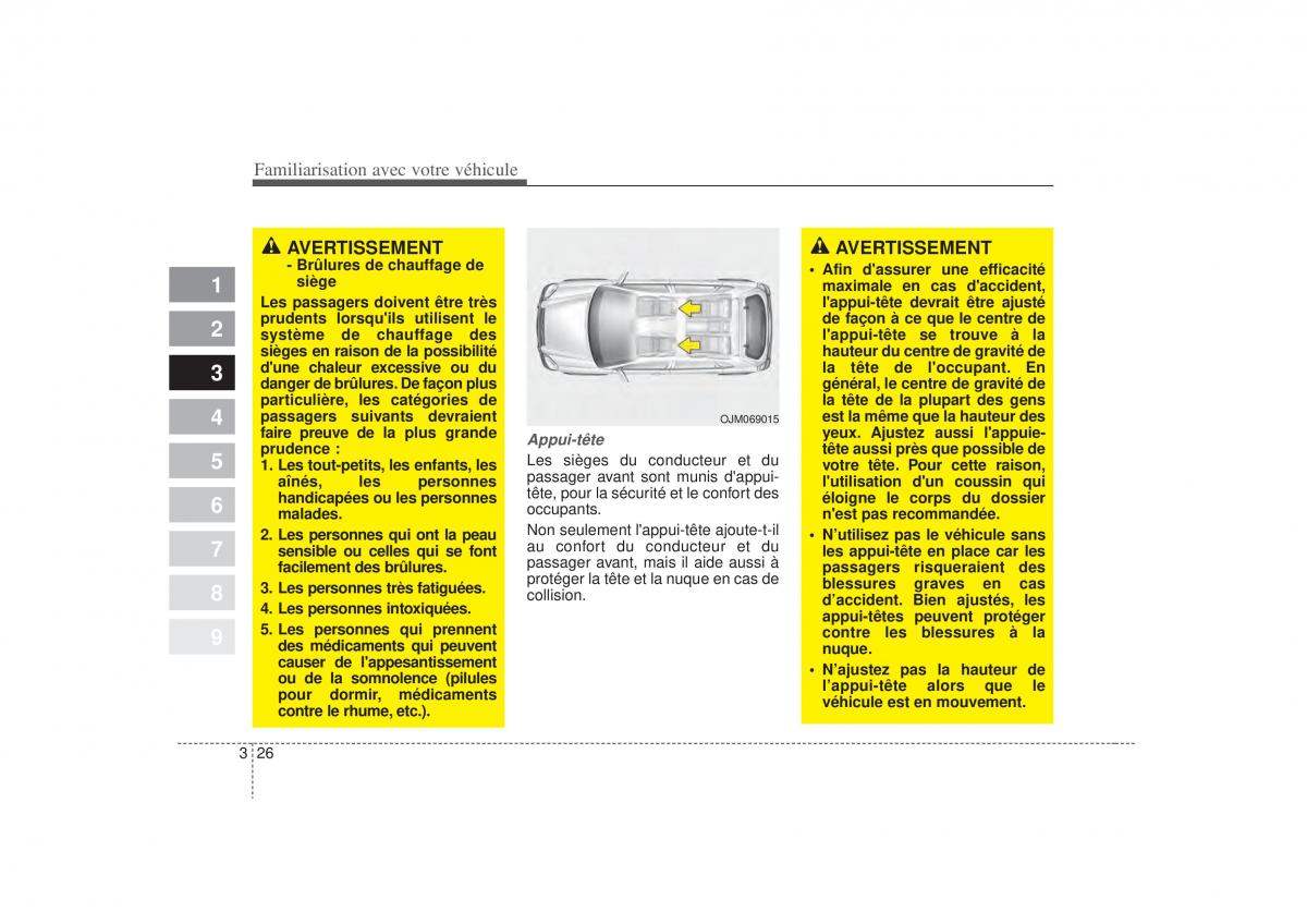 KIA Sportage II 2 manuel du proprietaire / page 35