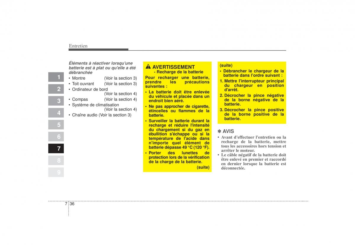 KIA Sportage II 2 manuel du proprietaire / page 357