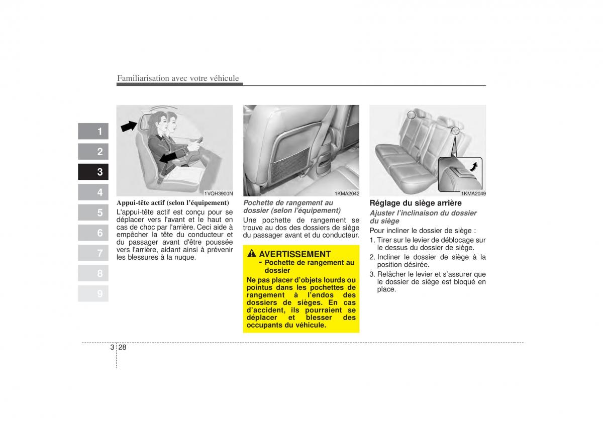 KIA Sportage II 2 manuel du proprietaire / page 37