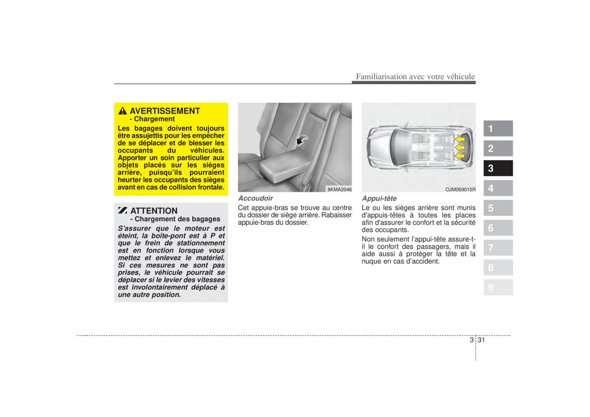 KIA Sportage II 2 manuel du proprietaire / page 40