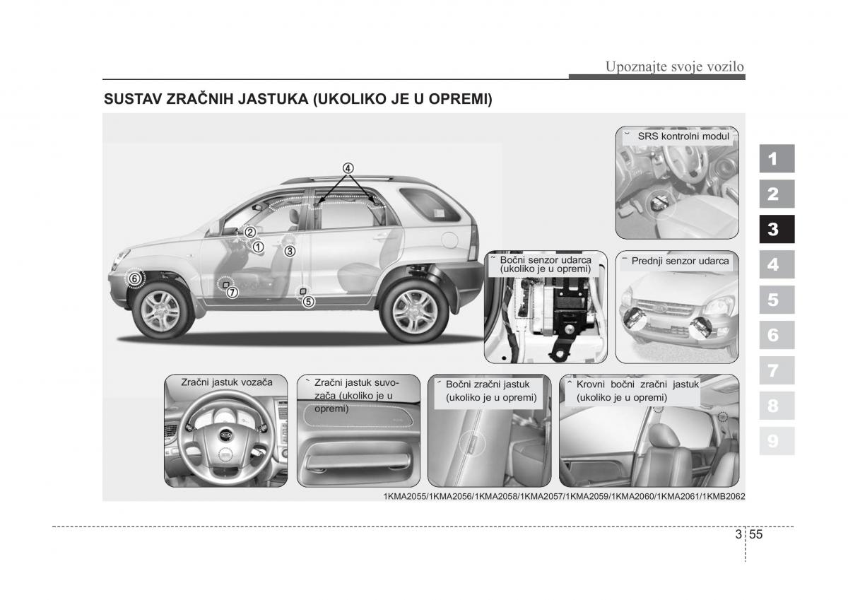 KIA Sportage II 2 vlasnicko uputstvo / page 65