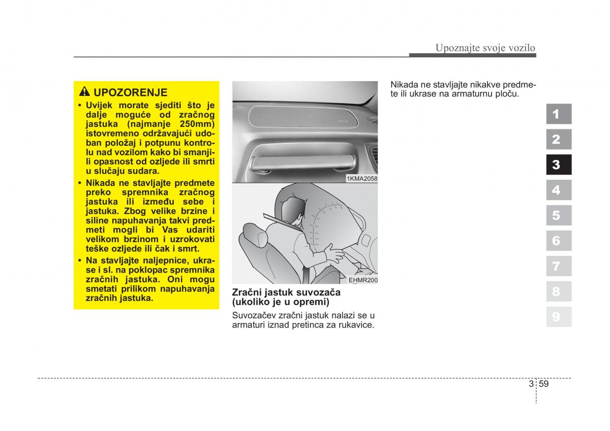 KIA Sportage II 2 vlasnicko uputstvo / page 69