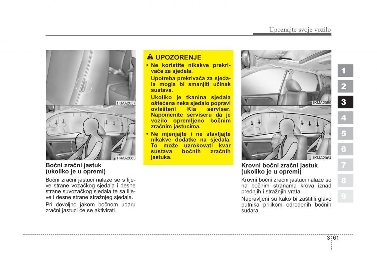 KIA Sportage II 2 vlasnicko uputstvo / page 71