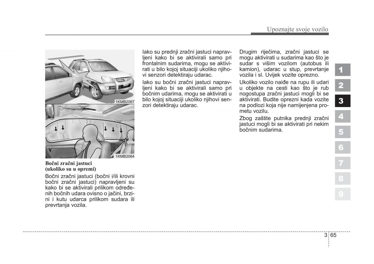 KIA Sportage II 2 vlasnicko uputstvo / page 75