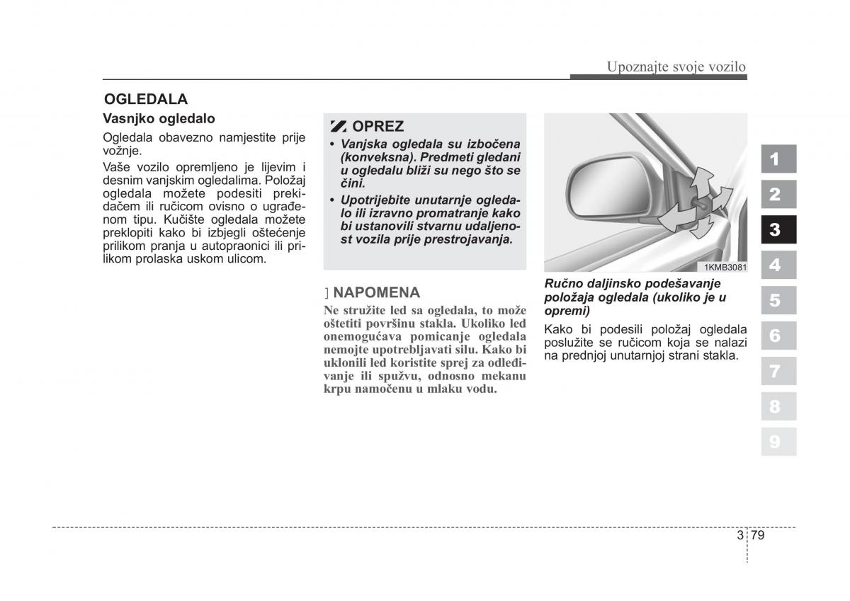 KIA Sportage II 2 vlasnicko uputstvo / page 89