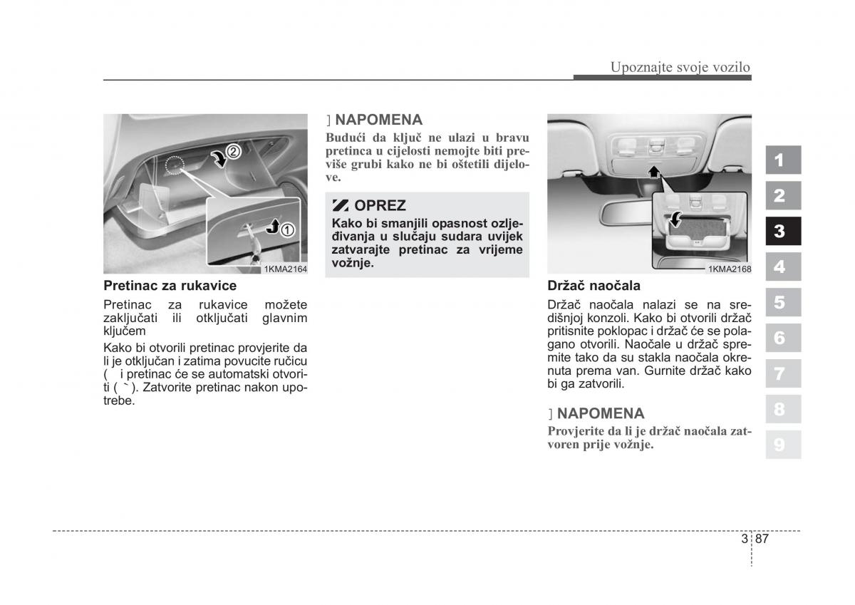 KIA Sportage II 2 vlasnicko uputstvo / page 97