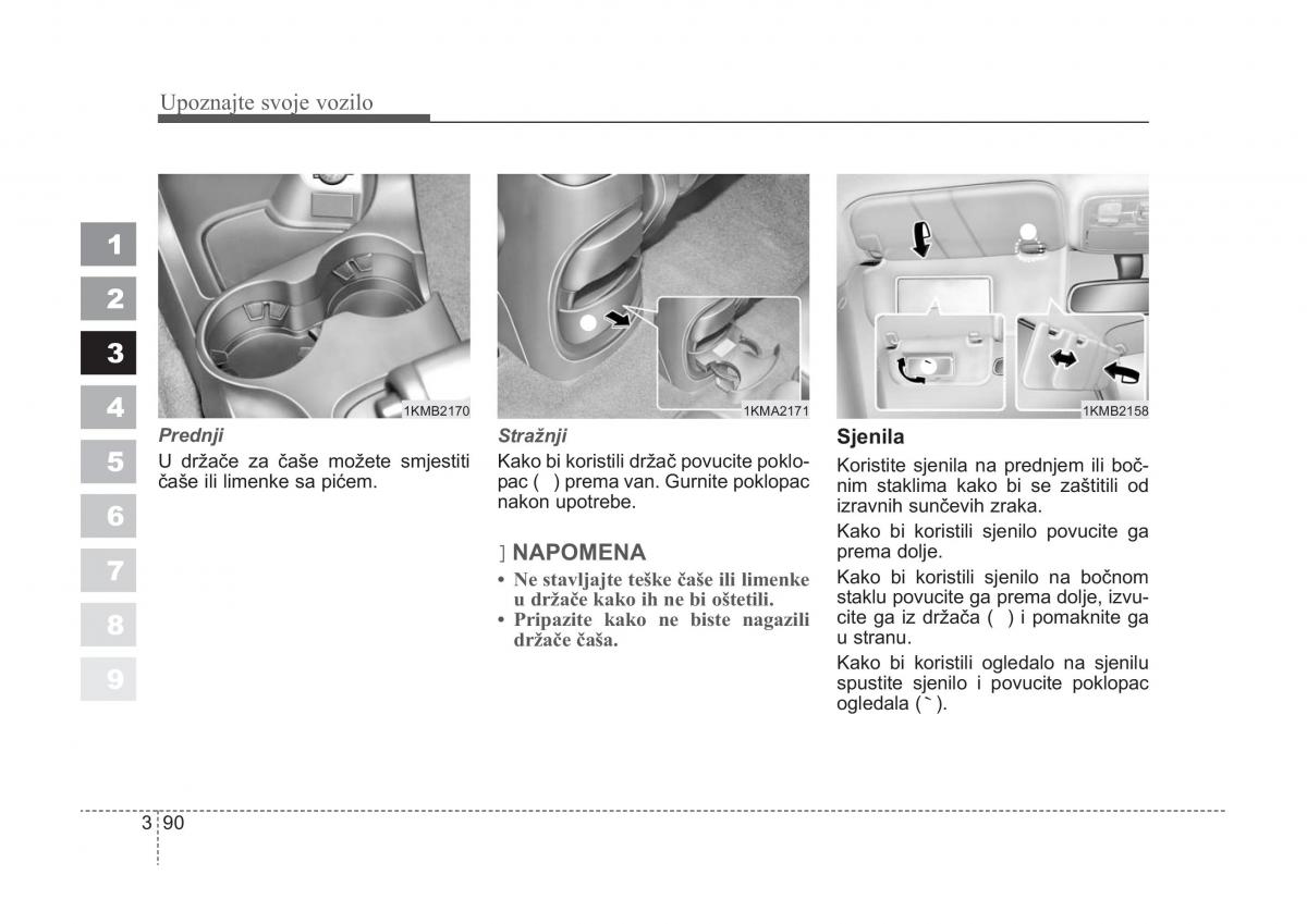 KIA Sportage II 2 vlasnicko uputstvo / page 100