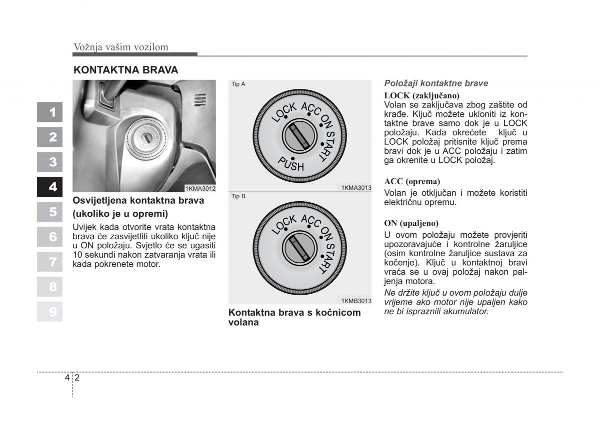 KIA Sportage II 2 vlasnicko uputstvo / page 115