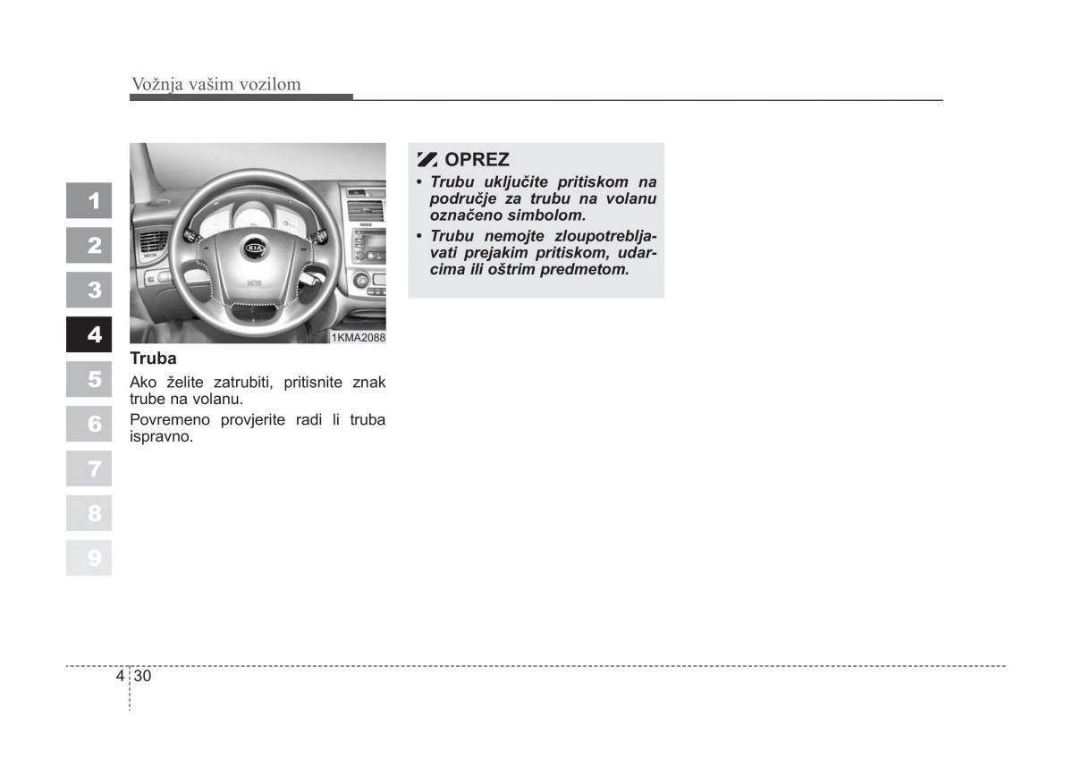 KIA Sportage II 2 vlasnicko uputstvo / page 143