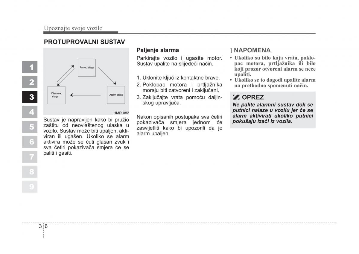 KIA Sportage II 2 vlasnicko uputstvo / page 16