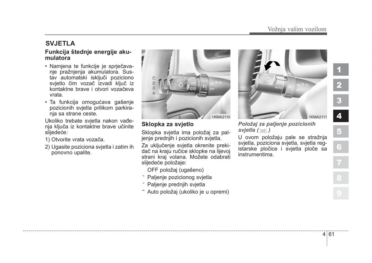 KIA Sportage II 2 vlasnicko uputstvo / page 174