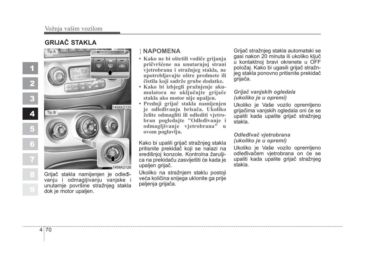 KIA Sportage II 2 vlasnicko uputstvo / page 183