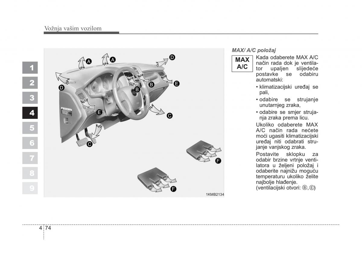 KIA Sportage II 2 vlasnicko uputstvo / page 187