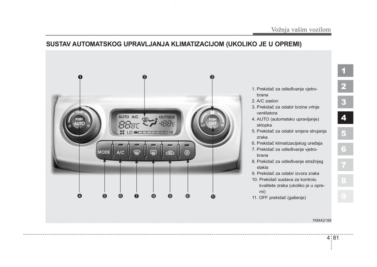 KIA Sportage II 2 vlasnicko uputstvo / page 194