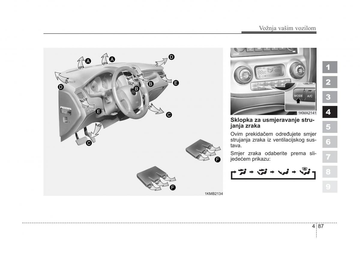 KIA Sportage II 2 vlasnicko uputstvo / page 200