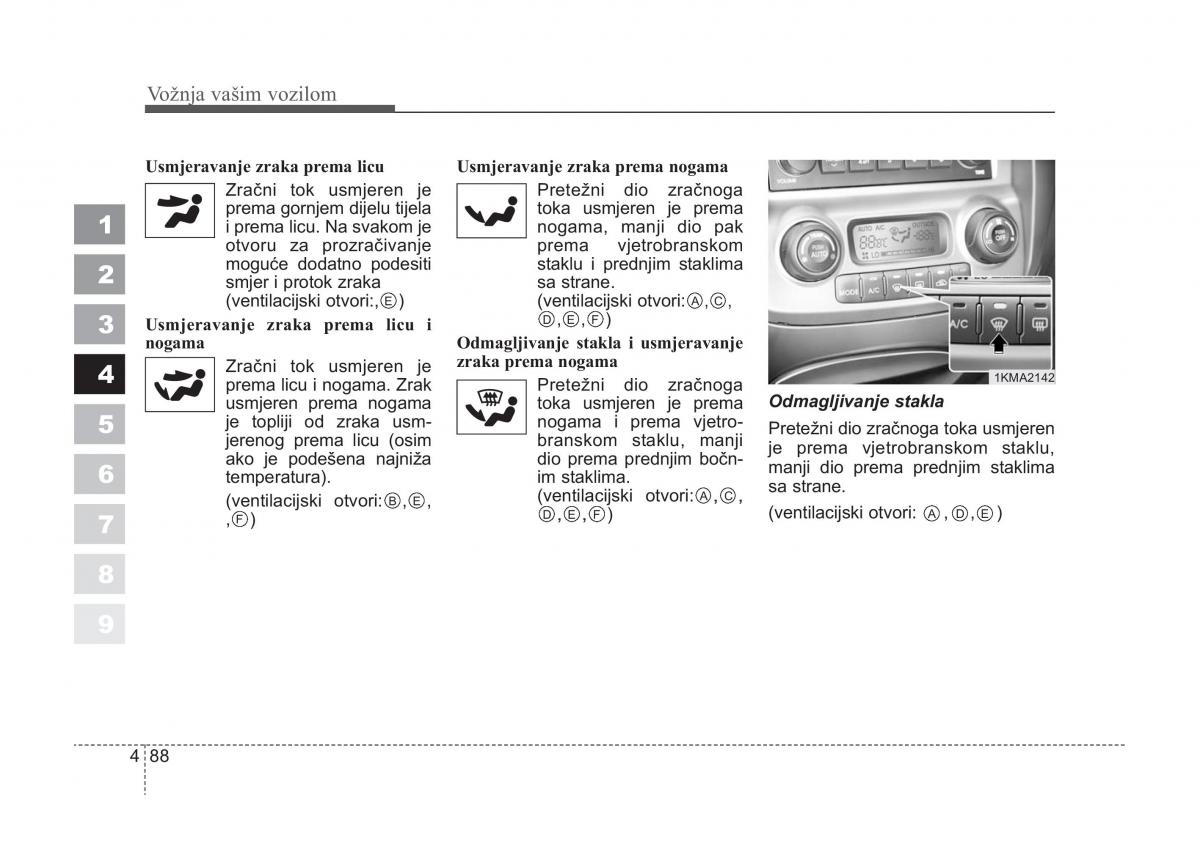 KIA Sportage II 2 vlasnicko uputstvo / page 201