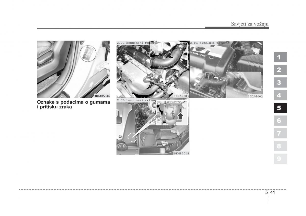 KIA Sportage II 2 vlasnicko uputstvo / page 252