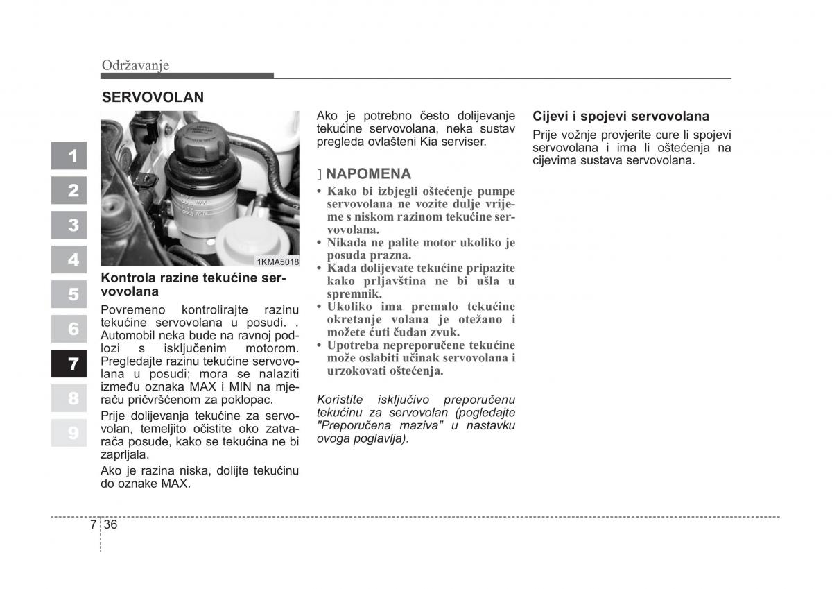 KIA Sportage II 2 vlasnicko uputstvo / page 314
