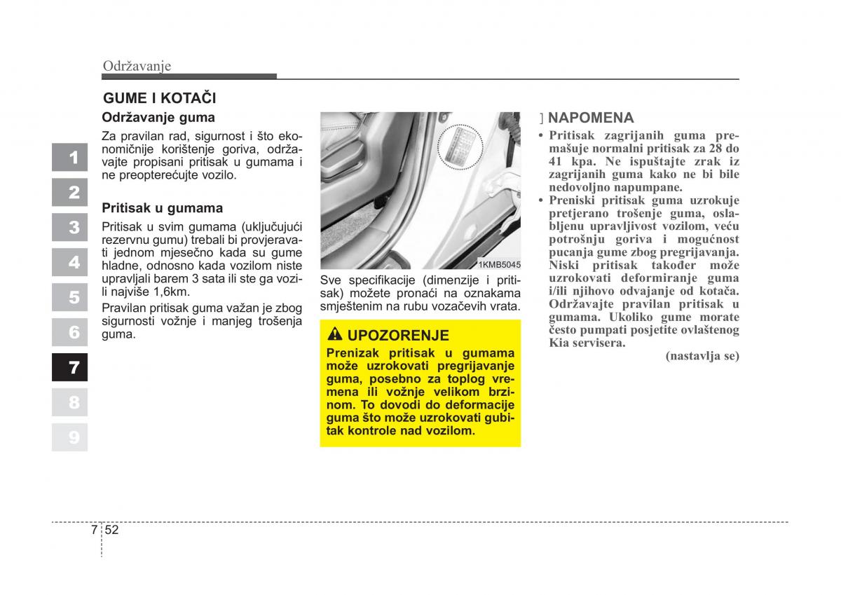 KIA Sportage II 2 vlasnicko uputstvo / page 330