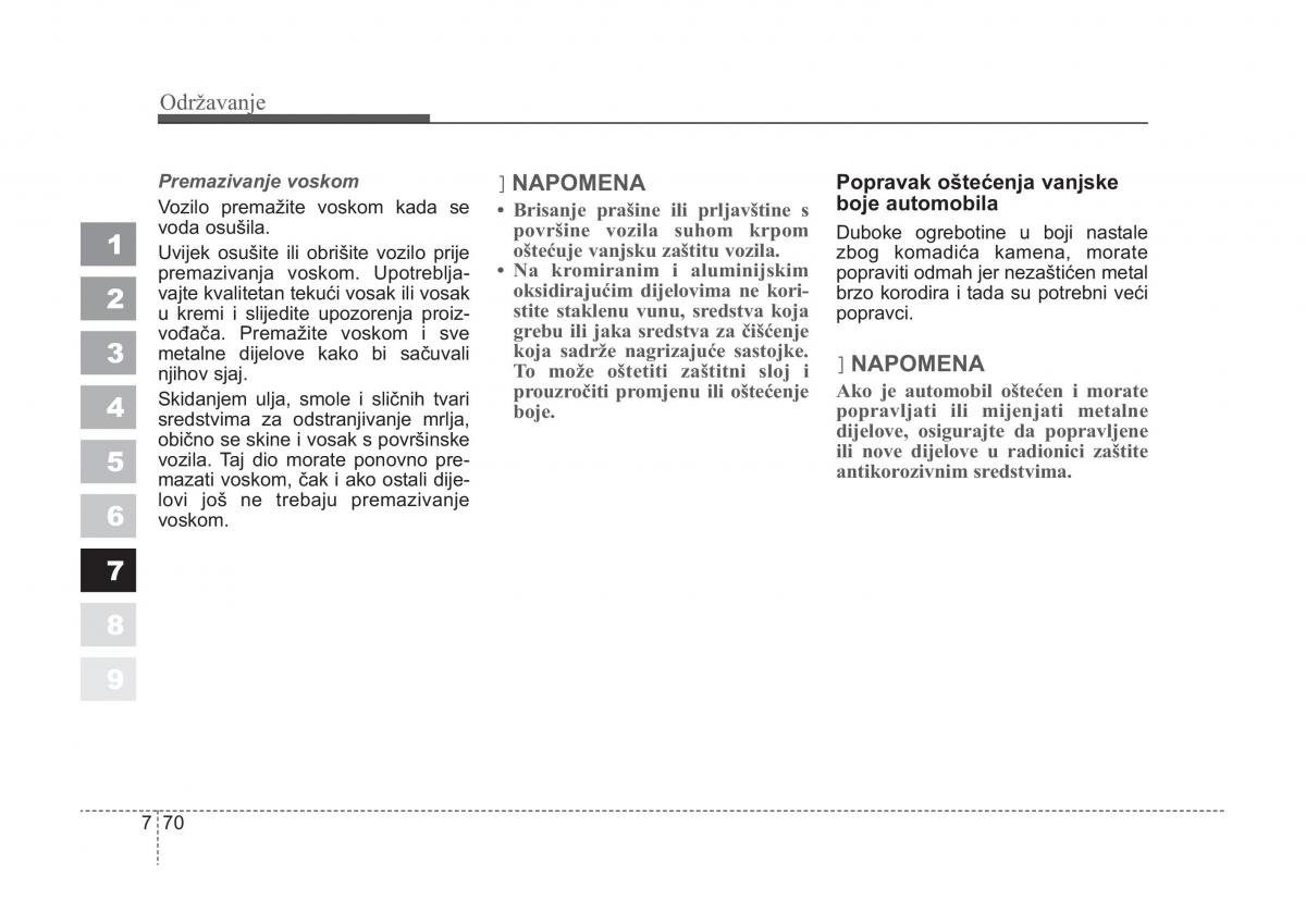 KIA Sportage II 2 vlasnicko uputstvo / page 348
