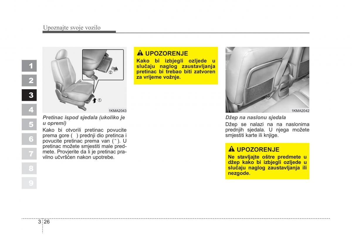 KIA Sportage II 2 vlasnicko uputstvo / page 36