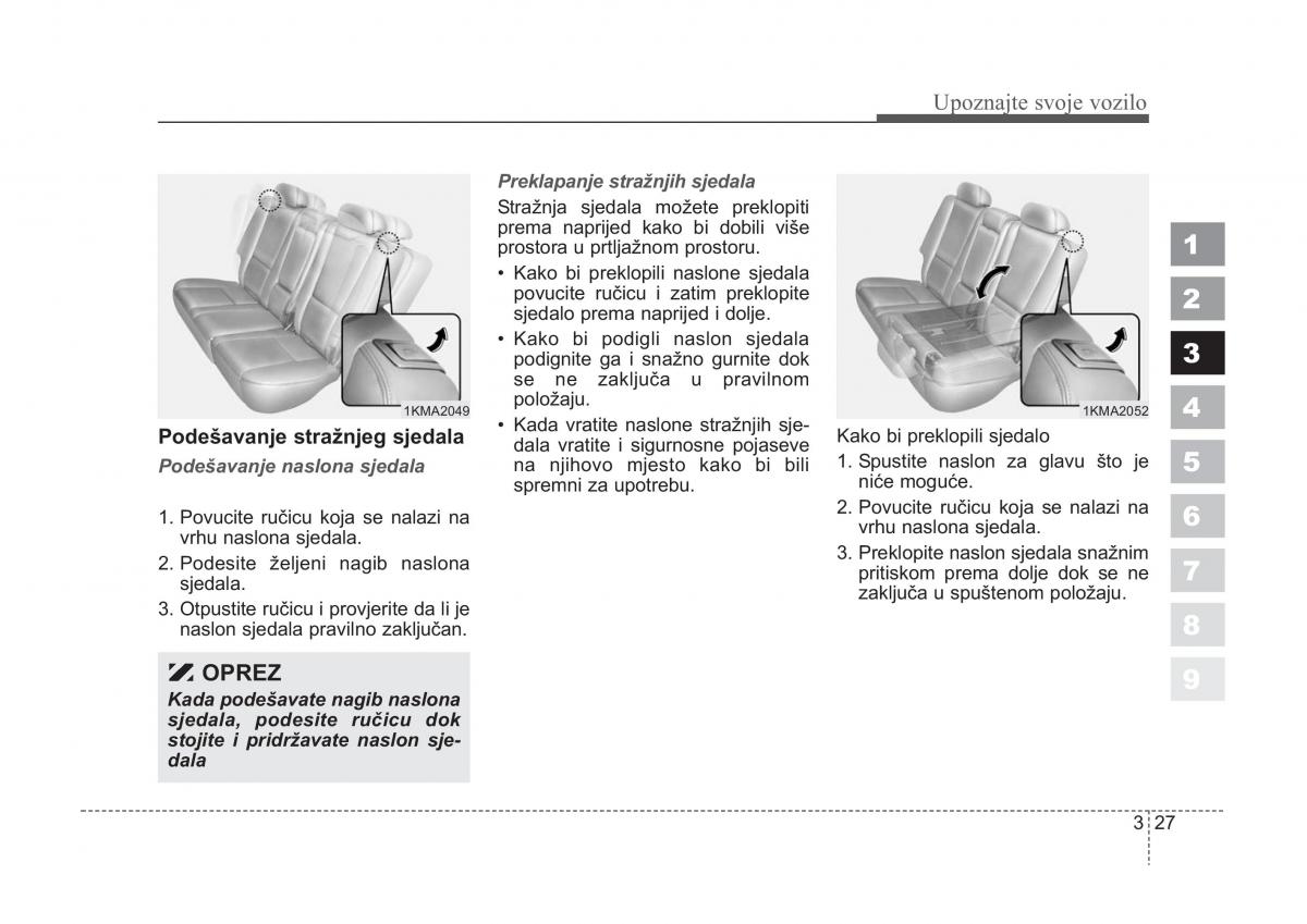 KIA Sportage II 2 vlasnicko uputstvo / page 37