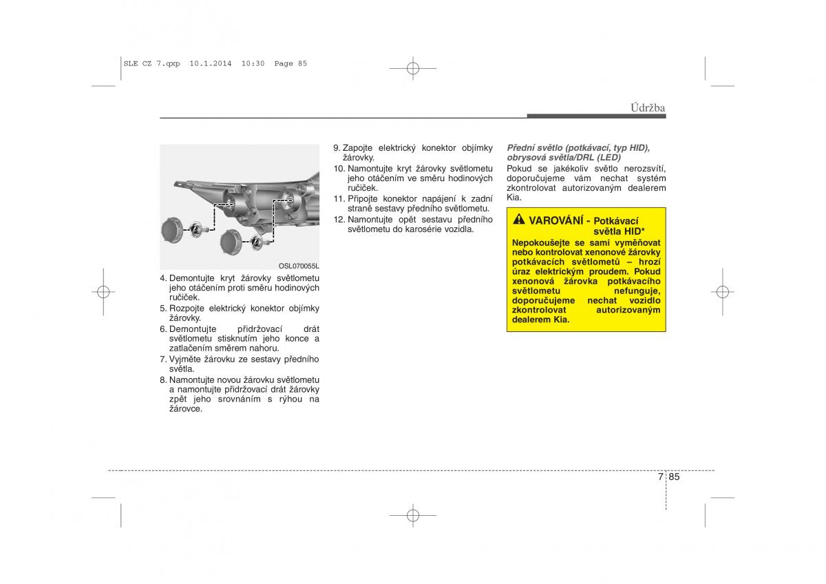 KIA Sportage III 3 navod k obsludze / page 561