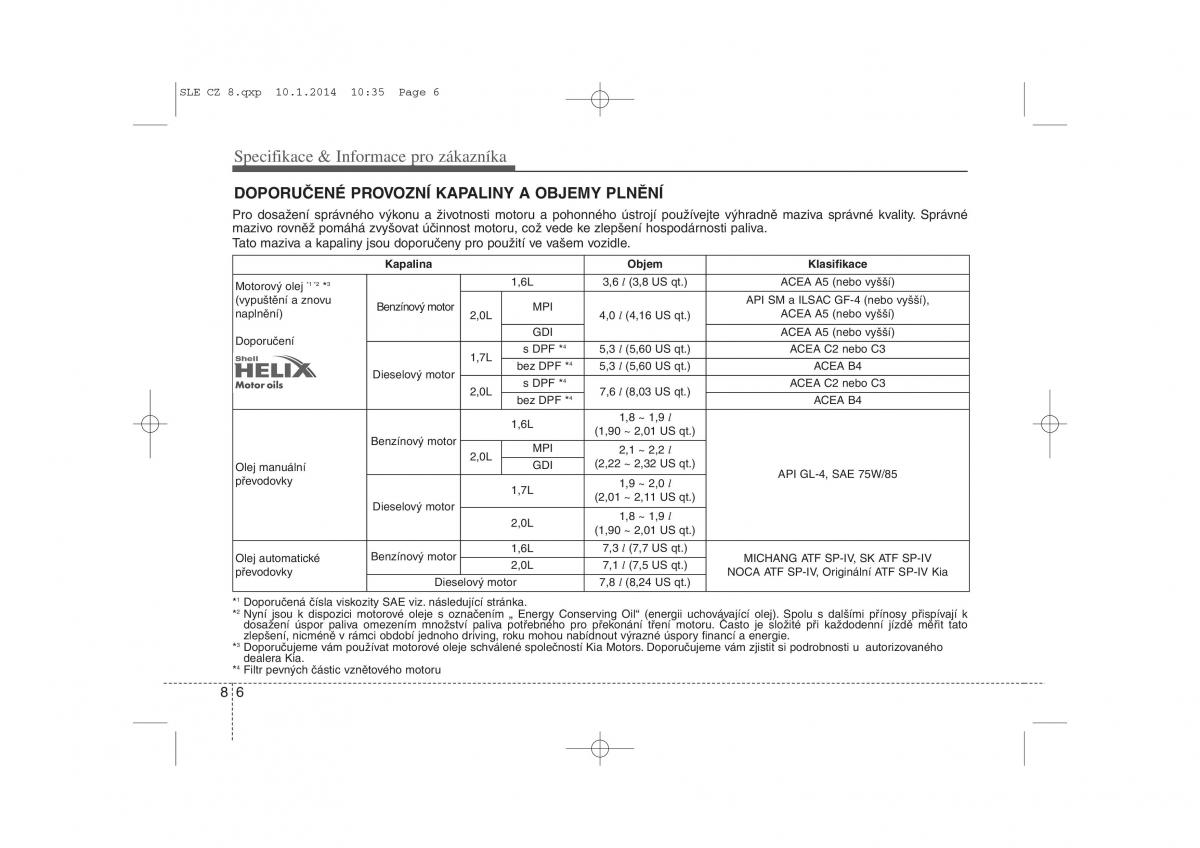 KIA Sportage III 3 navod k obsludze / page 585