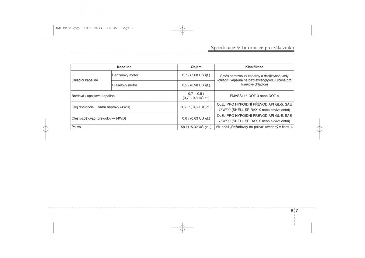 KIA Sportage III 3 navod k obsludze / page 586