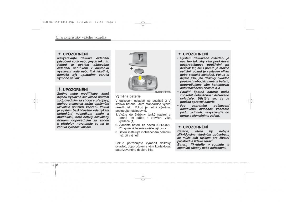 KIA Sportage III 3 navod k obsludze / page 89