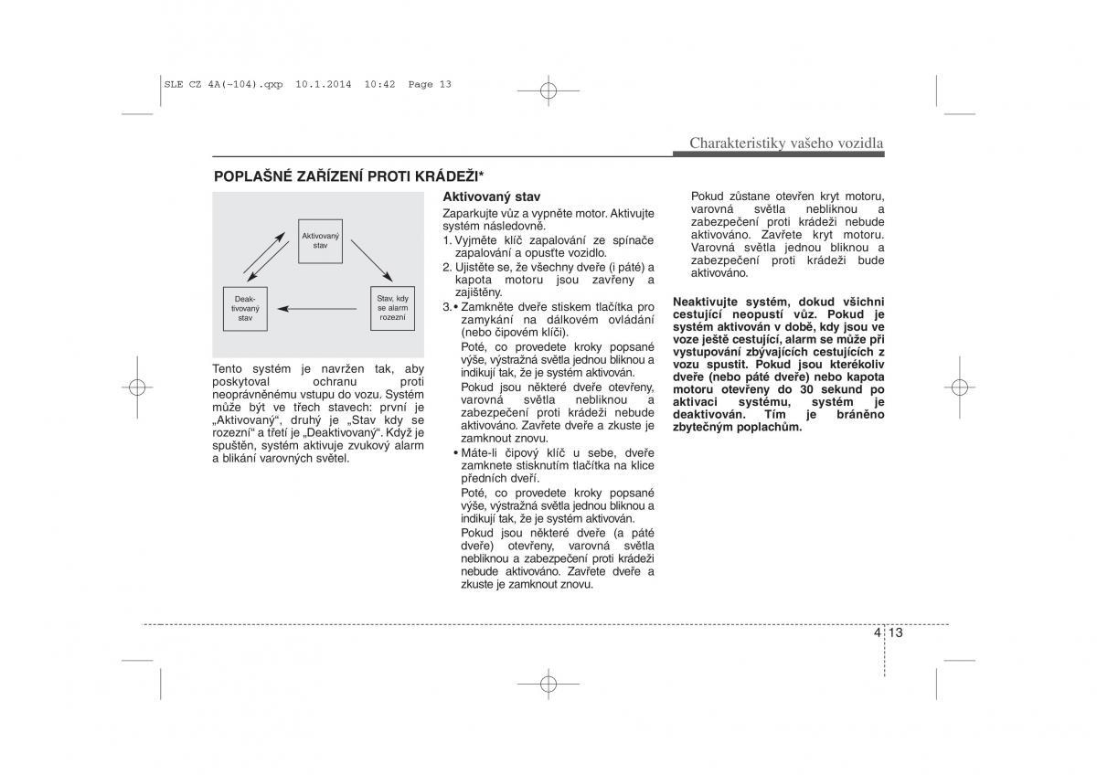 KIA Sportage III 3 navod k obsludze / page 94