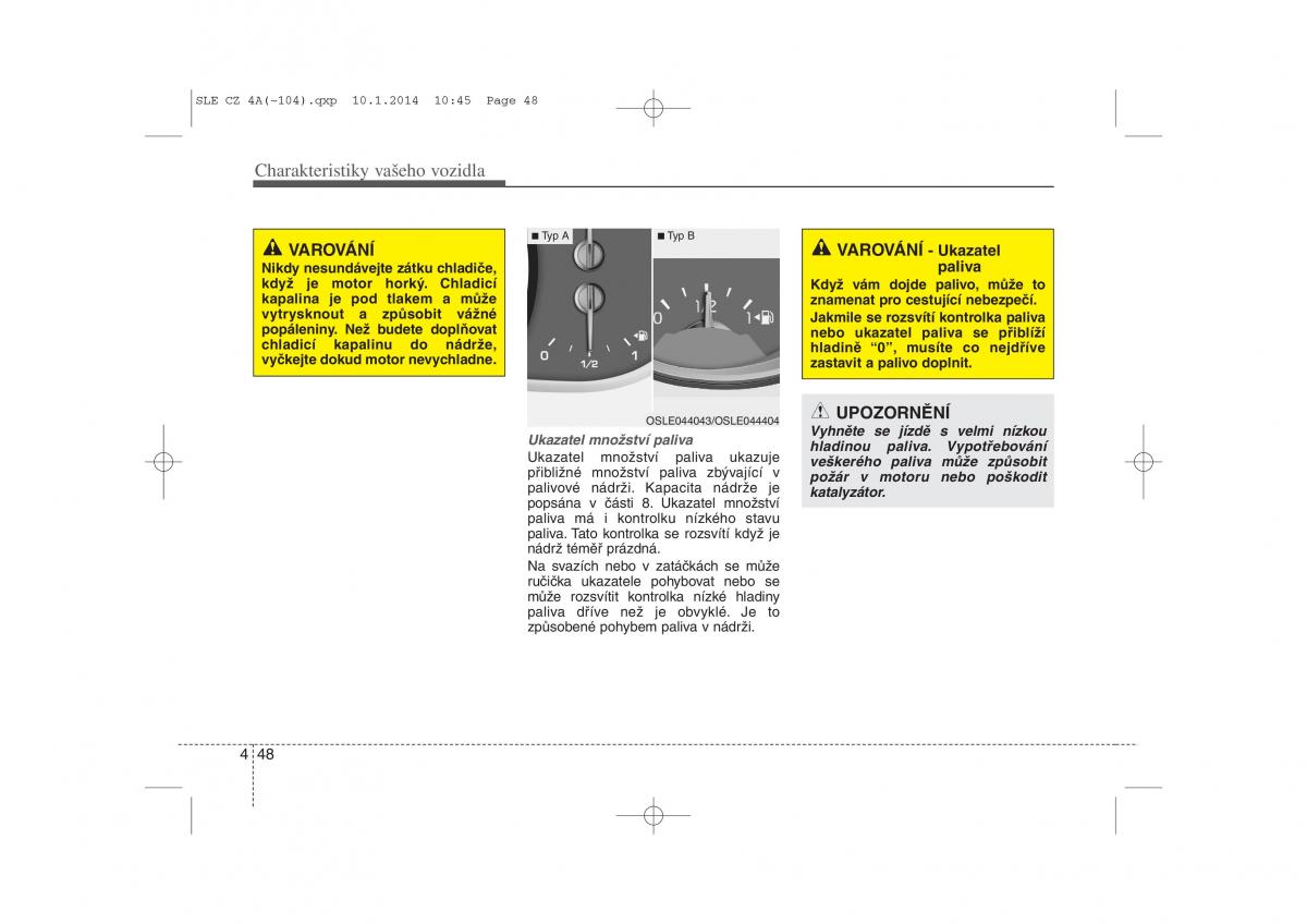 KIA Sportage III 3 navod k obsludze / page 129