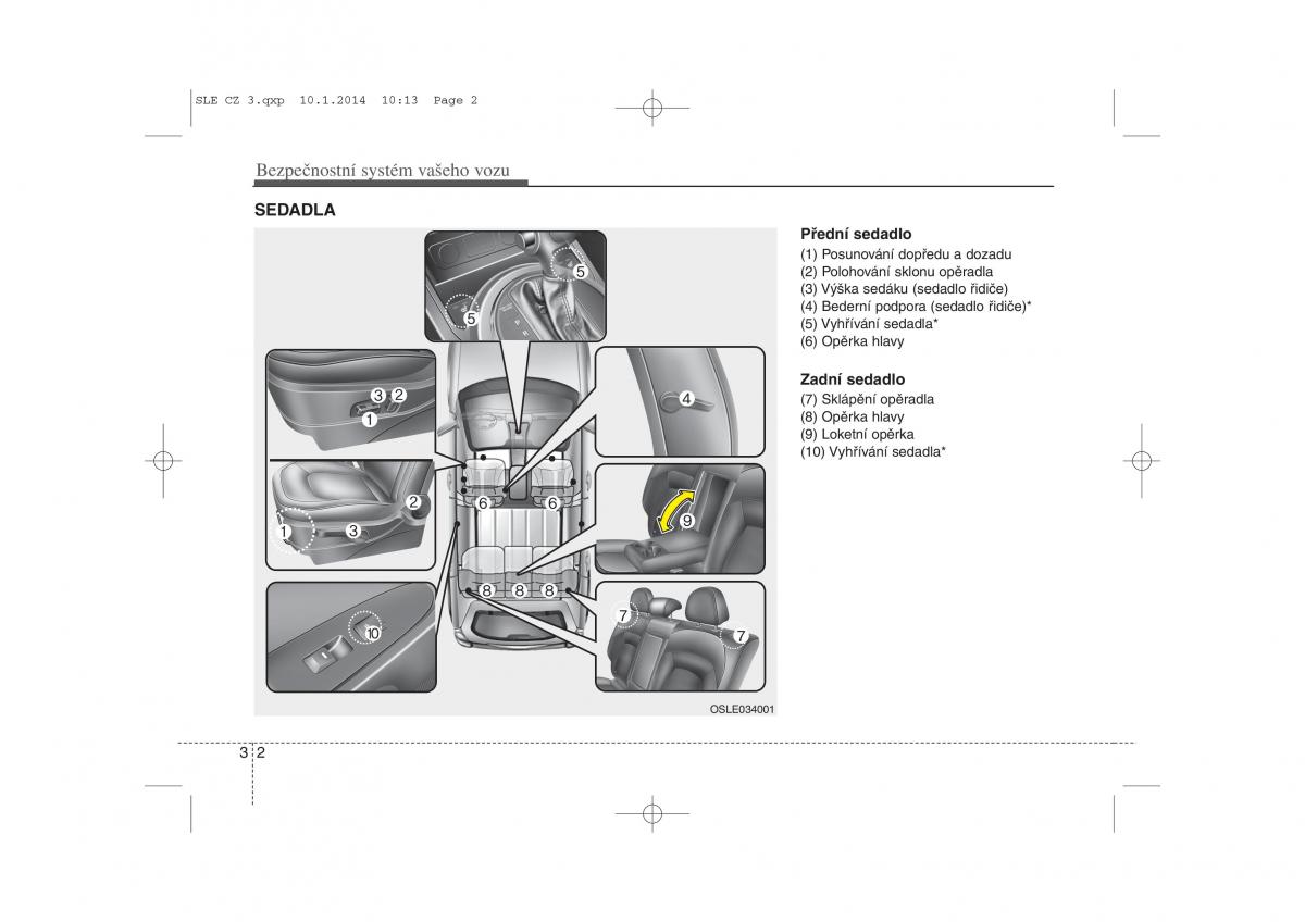 KIA Sportage III 3 navod k obsludze / page 16