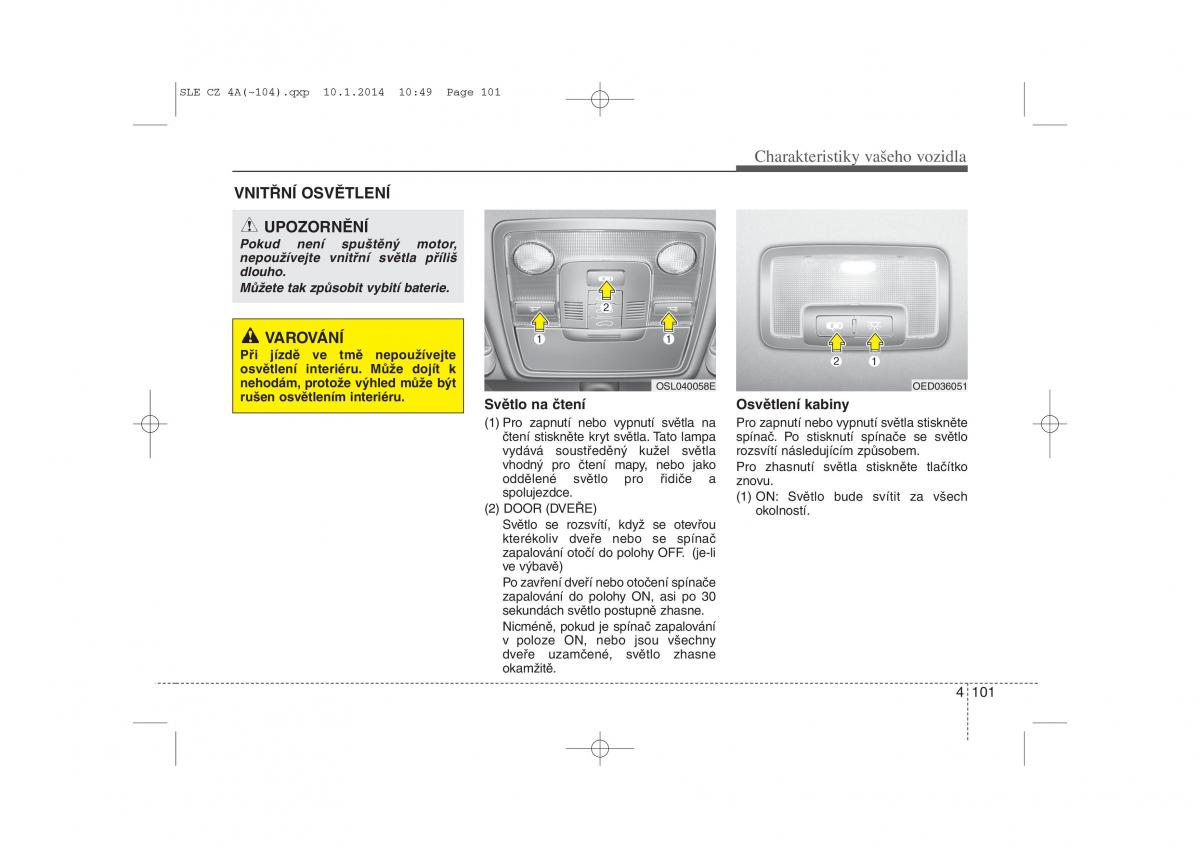 KIA Sportage III 3 navod k obsludze / page 182