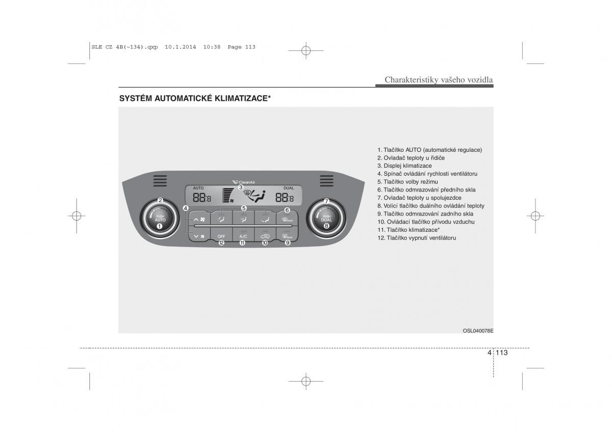 KIA Sportage III 3 navod k obsludze / page 194