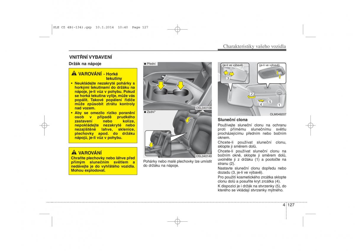 KIA Sportage III 3 navod k obsludze / page 208