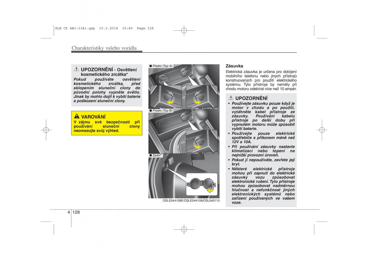 KIA Sportage III 3 navod k obsludze / page 209