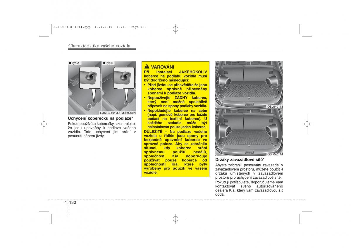 KIA Sportage III 3 navod k obsludze / page 211