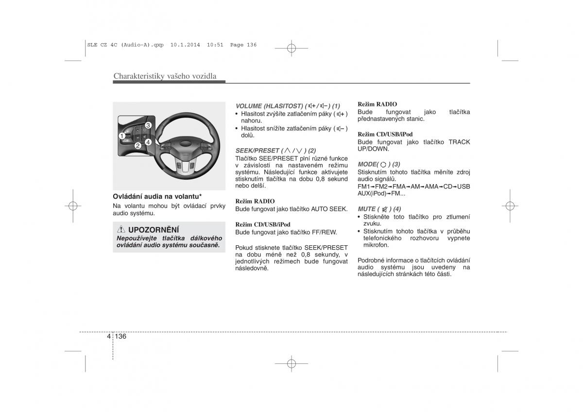 KIA Sportage III 3 navod k obsludze / page 217